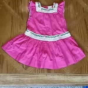 Baby Gap Dresses - Baby Gap 3-6 month Pink Crochet Dress Baby Gap Dresses - Baby Gap 3-6 month Pink Crochet Dress