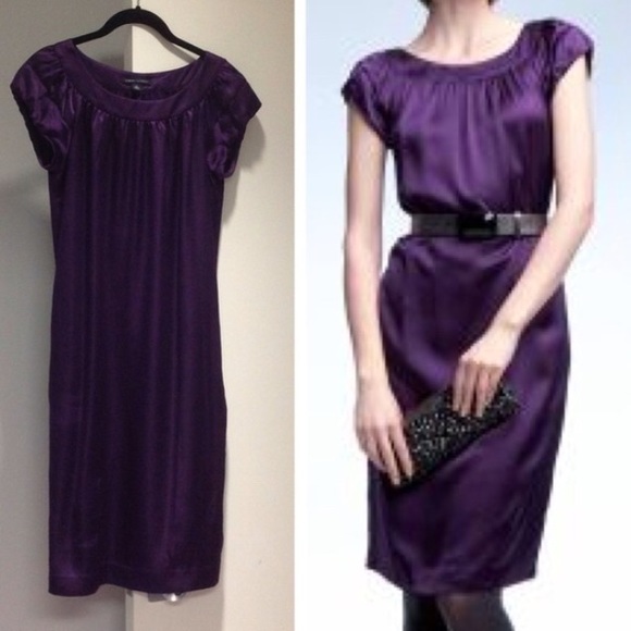 100% silk Banana Republic dress
