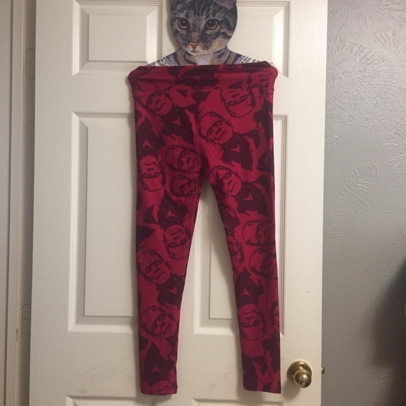 NWT OS Lularoe Frankenstein Leggings LLR