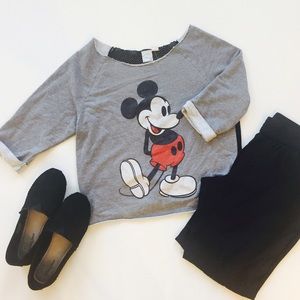 Mickey Half Sweater