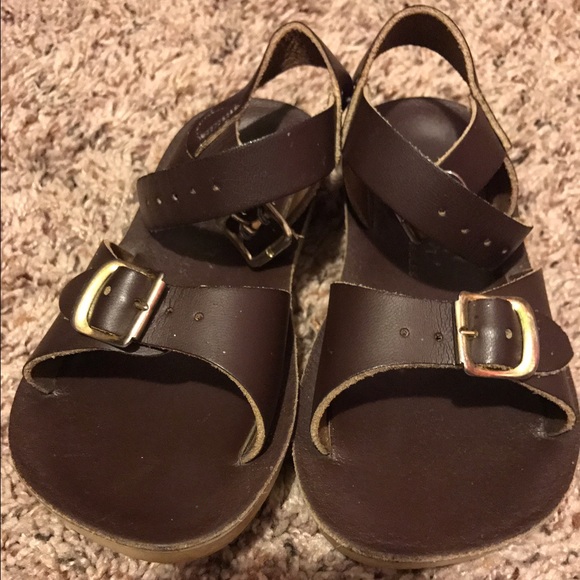 Saltwater by Hoy Surfer Urethane  Brown-size 6.GUC