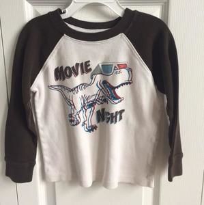 Long sleeve Dino shirt