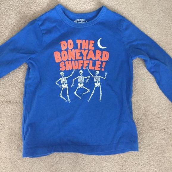 Long sleeve blue shirt
