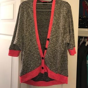 Daytrip high-low cardigan