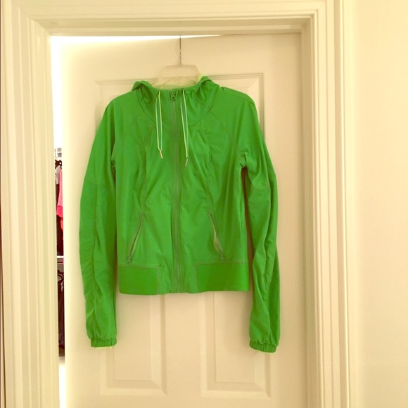 Lululemon green jacket.