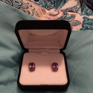 Amethyst Earrings ❤️