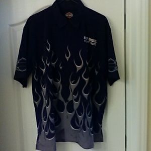 Large Short Sleeve Harley Davidson Shirt