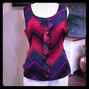 Lane Bryant multi colored tank