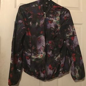 H&M Floral Bomber