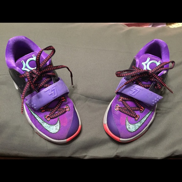 Kids size 12 Kevin Durant shoes