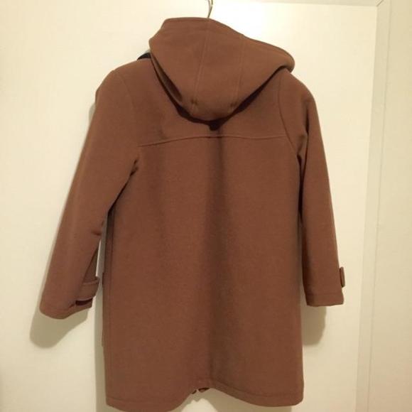 πSOLDπ Stunning Dark Camel Wool Peacoat - Picture 3 of 4