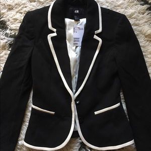 H&M Blazer with White Trim