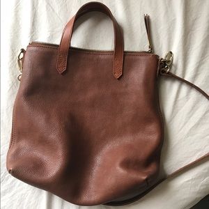 Madewell mini transport tote