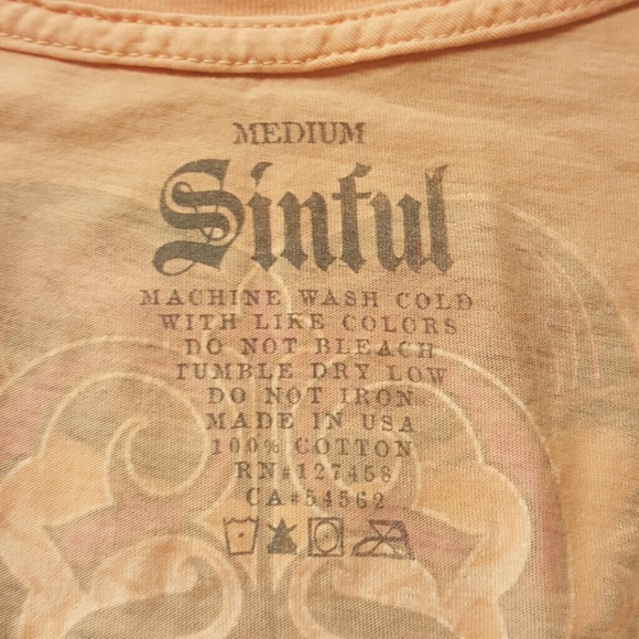 🚫SOLD🚫 Sinful Shirt - Picture 4 of 4