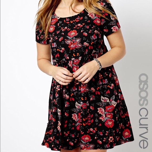 ASOS CURVE Smock Dress