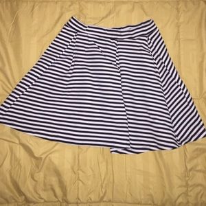 Forever 21 Striped Mini Skirt