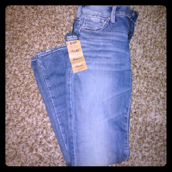 Silver joga jeans