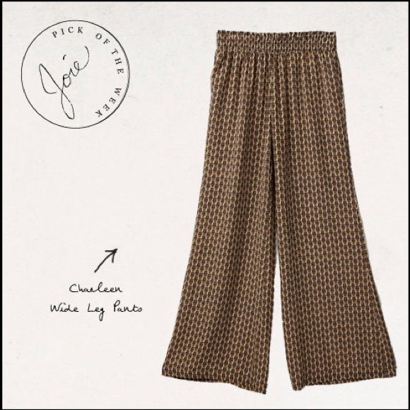 Joie Charlene wide leg pant