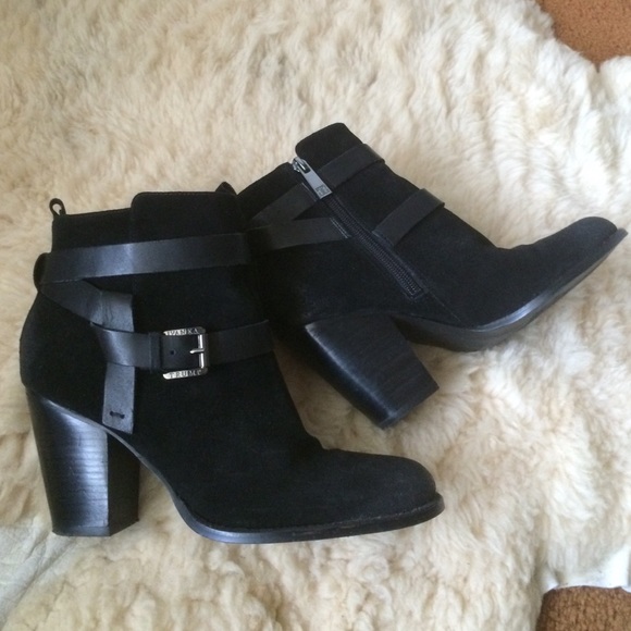 Ivanka Trump suede booties