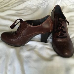 B.O.C. Zandi Booties - Cognac/Brown, size 8