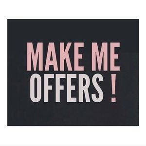 Make me an offer I cannot resist!✨