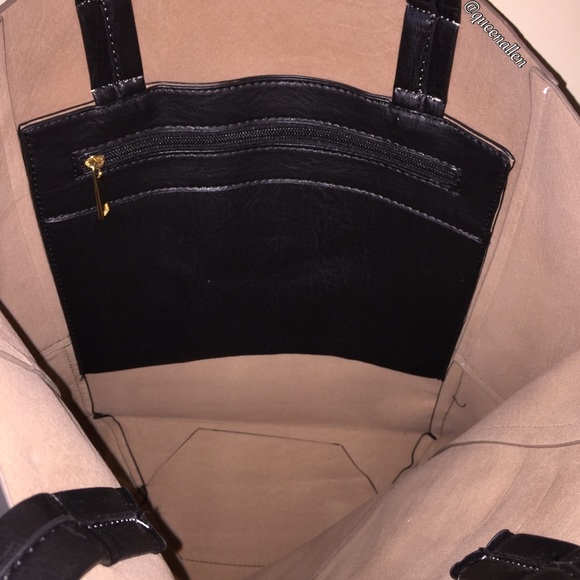 🐿Colorblock Tote Bag-In-Bag🐿 SOLD- PRIVATE SALE - Picture 2 of 4