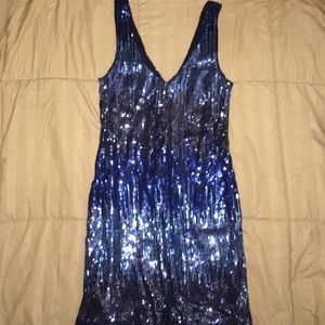 Sequin Mini Dress