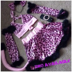 CALIFORNIA SEXY LEOPARD KITTY DELISH COSTUME S NWT