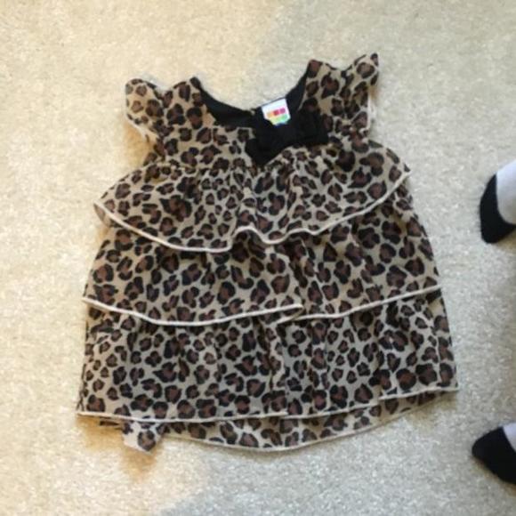 Cheetah print dress/ tunic