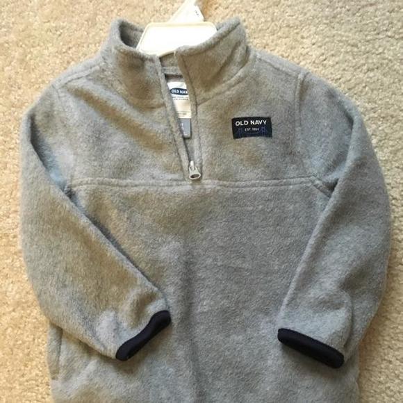 Old navy fleece quarter zip. Sweatshirt.