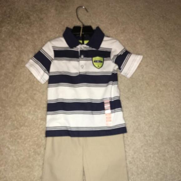 Boys shirt and khaki set