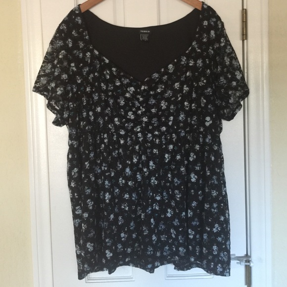 Torrid Babydoll Top
