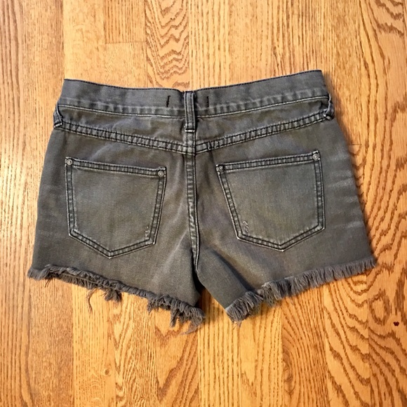 Free People Studded Denim Shorts - Picture 4 of 4