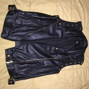 Forever 21 Faux Leather Vest