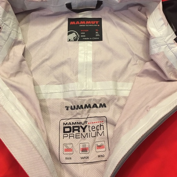 Mammut men's XL Dry tech rain/wind jacket. - Picture 2 of 4