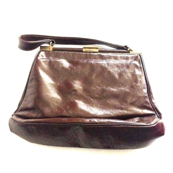 Vintage Nicholas Reich brown handbag purse