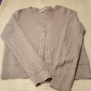 Grey Liz Claiborne Cardigan