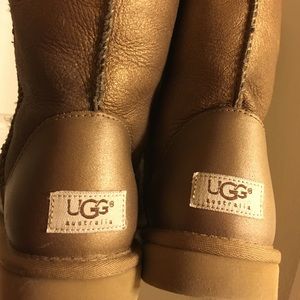 RARE Bronze Tall Ugg Boots