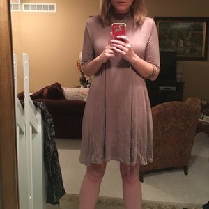 Vinnie Louise Boutique Mock Neck Dress