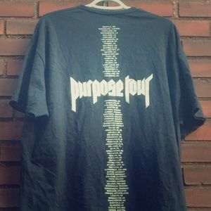 Gildan Justin bieber purpose tour shirt