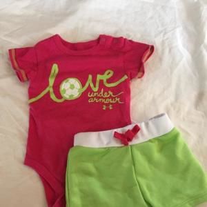 6-9m Under Armor Outfit