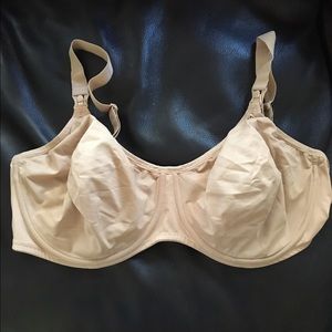 Nursing bra cup E in Tan, lightly used