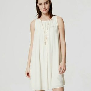 White Blanca Trapeze Dress