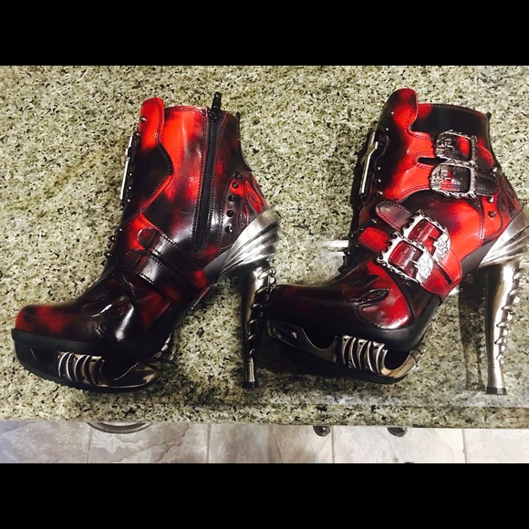 NEW ROCK BOOTS custom made Size 38. Almost new! - Picture 4 of 4