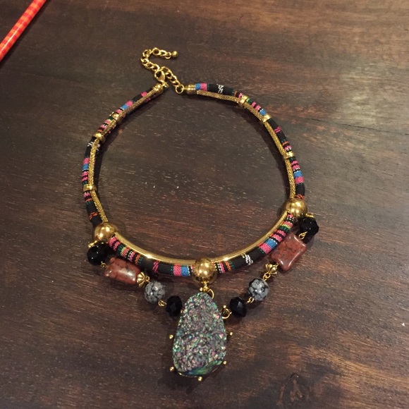 Drusy style stone