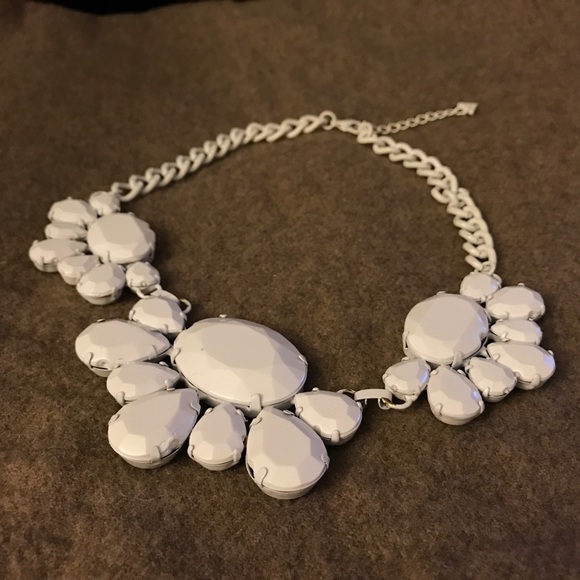 white necklace