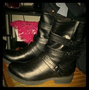 Black New Boots