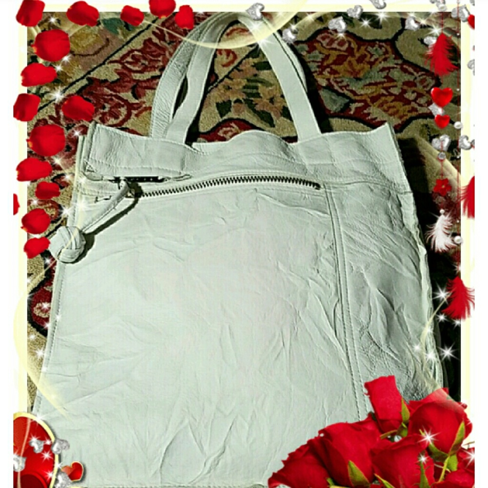 NEW RARE Diesel Distressed Leather Purse