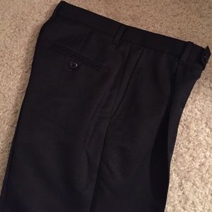 Boy's Nautica Black Pleated Dress Pants-Size 8