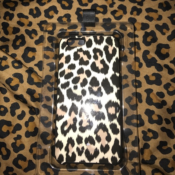 Kate Spade cheetah print phone case